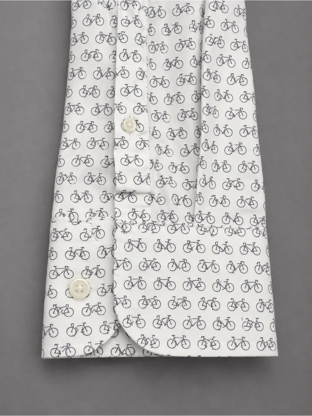 Banana Republic Tech Stretch Bicycle Print Button Down Shirt Men’s Large